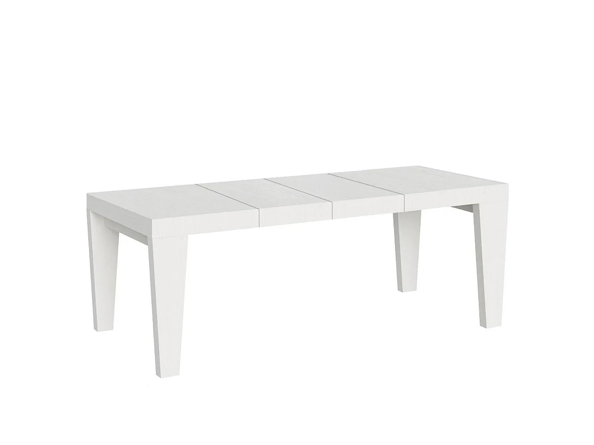 Extendable table 90x180/284 cm Spimbo Premium White Ash