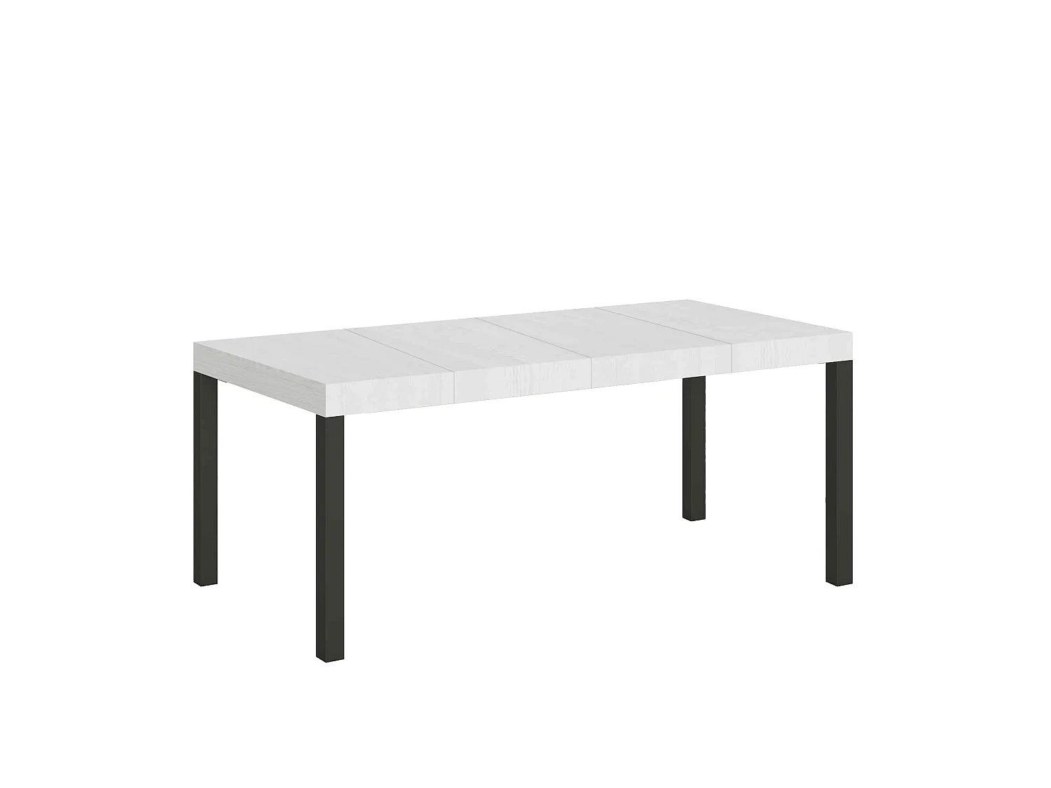Extendable table 90x180/284 cm Everyday Premium White Ash frame Anthracite