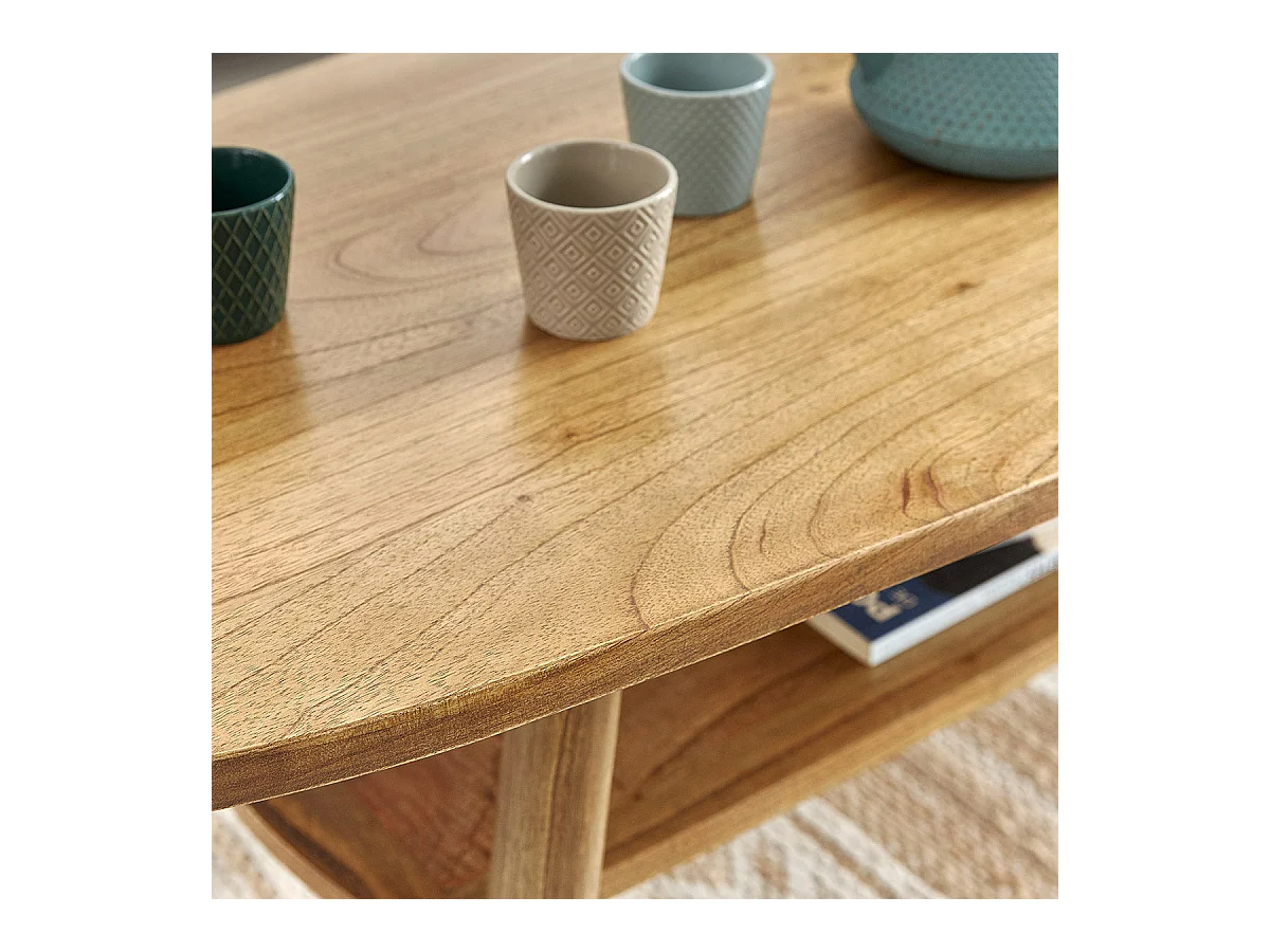 Table basse en mindi massif 160 cm
