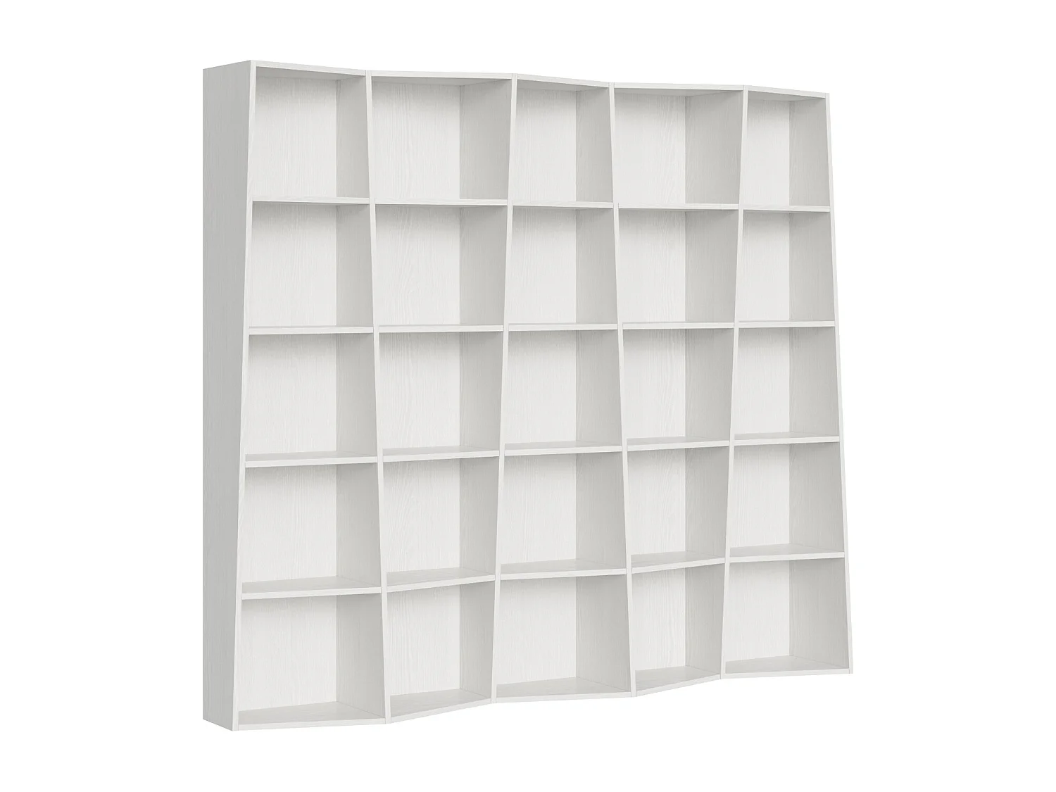 Bibliothèque moderne Trek 5 éléments frêne blanc