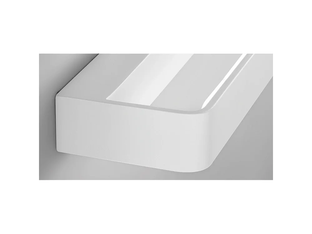 Candeeiro de parede LED listrado 6,5w 688lm 23cm 3000K branco