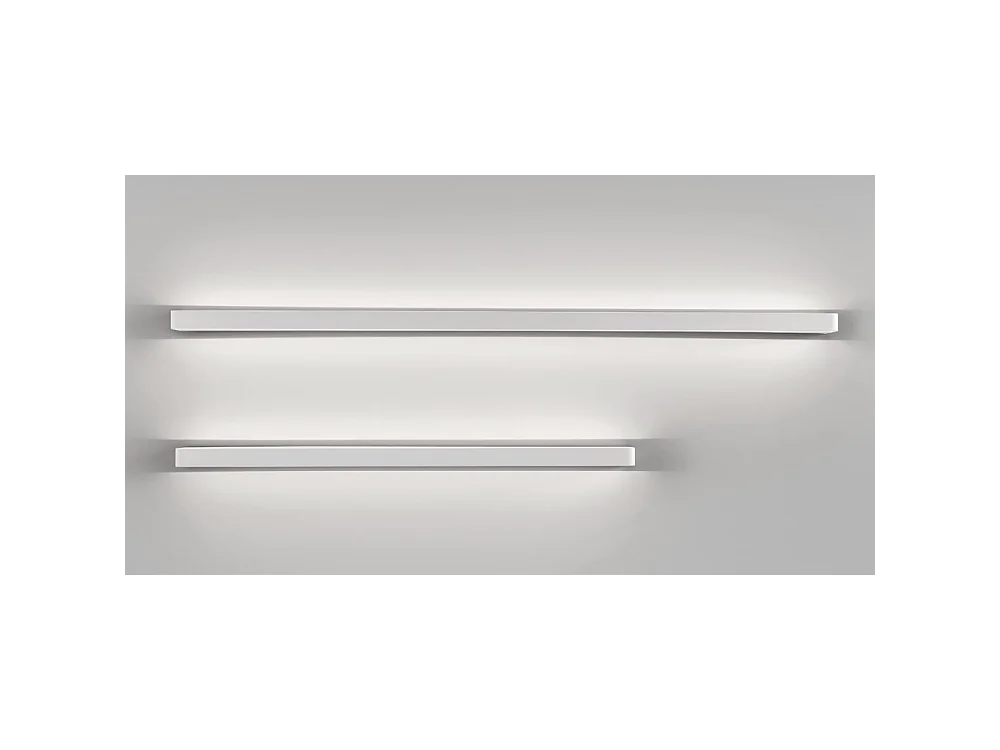 Candeeiro de parede LED listrado 6,5w 688lm 23cm 3000K branco