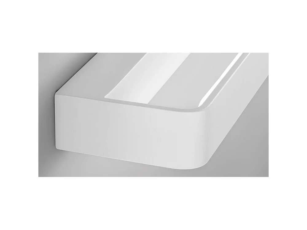 Candeeiro de parede LED listrado 6,5w 688lm 23cm 3000K branco