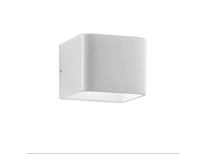 Lampada a led da parete Cubetto IP20 5,6W bianca