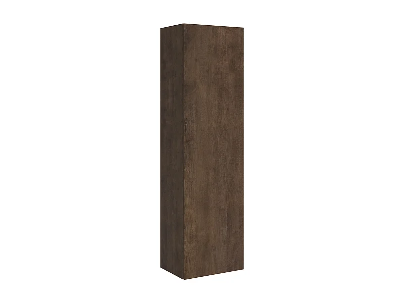 Móvel de parede coluna L.60 H.210.3 P.39.2 esquerda-direita Nogueira