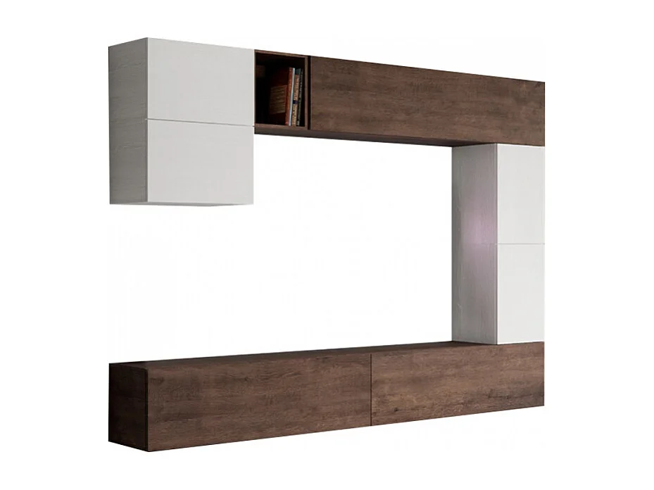 Composition murale salon A15 L.268 H.200 P.39.2