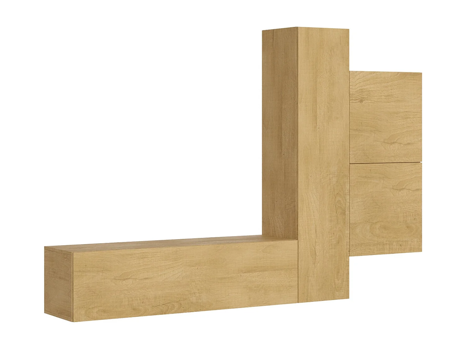 Composição da parede da sala A112 L.254 H.173.6 P.39.2