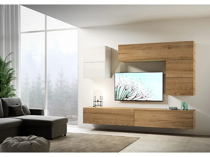 Composition murale salon H13 L.268 P.39.2