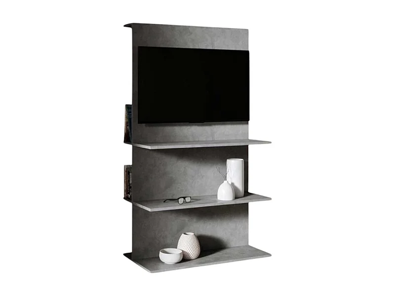 TV-Ständer B Loki anthrazitfarbener Spachtel