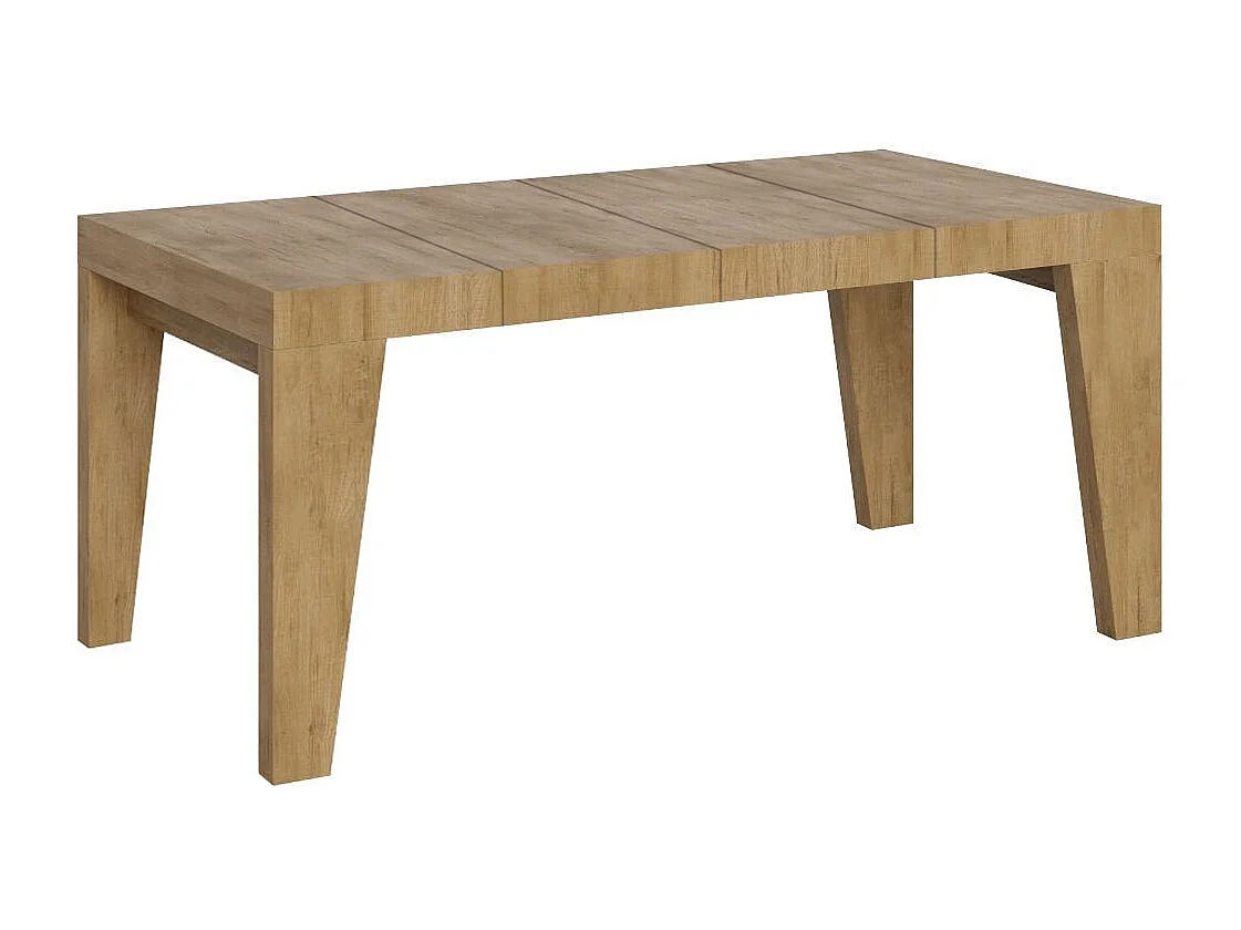 Table extensible 90x140/244 cm Naxy Premium Chêne Nature