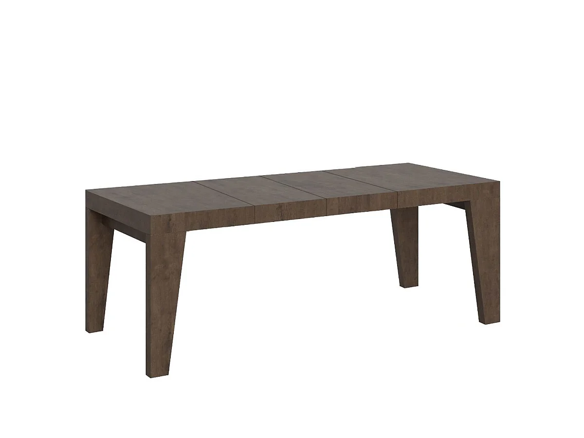 Table extensible 180/284x90 cm Naxy Premium noyer