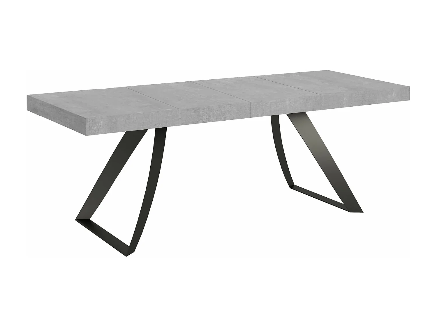 Ausziehbarer Tisch 90x180/284 cm Proxy Premium Cement Anthrazit