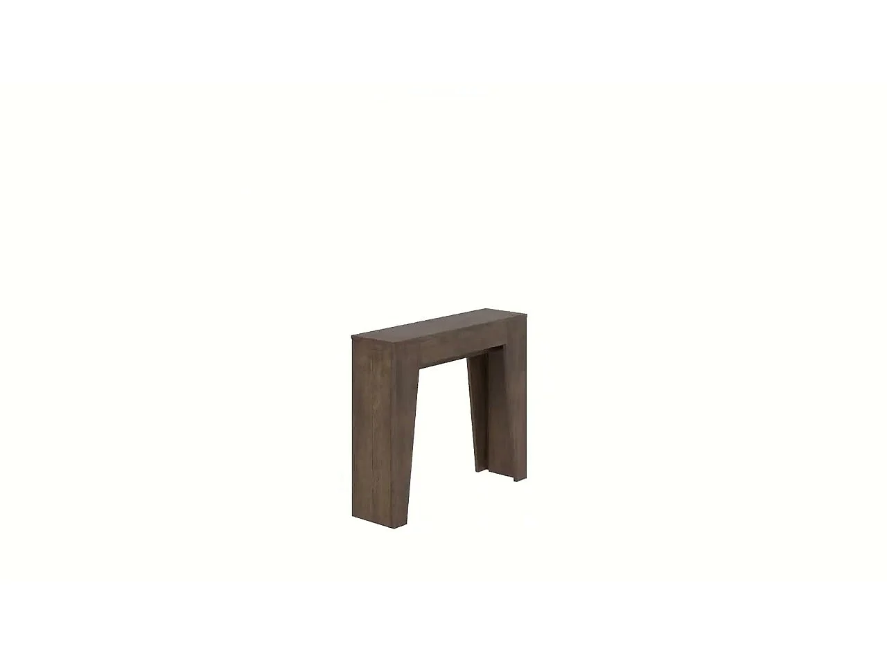 Console Extensible 90x25/181 cm Narrow anthracite spatulé