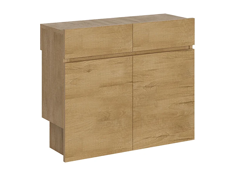 Panche inferiore e superiore allungabili 26x72/300 cm Evolve quercia natura allunghe interne