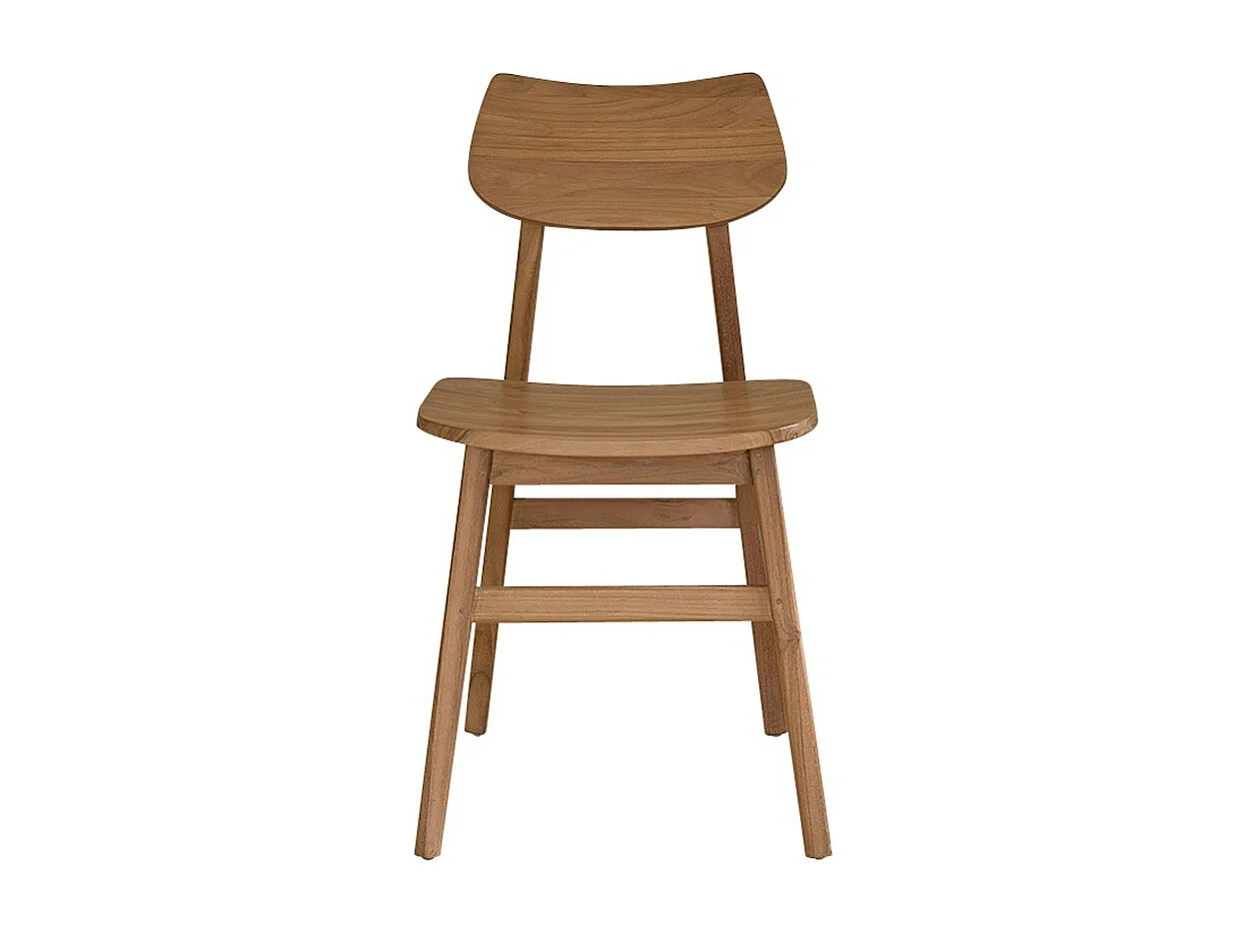 Chaise en bois de teck massif