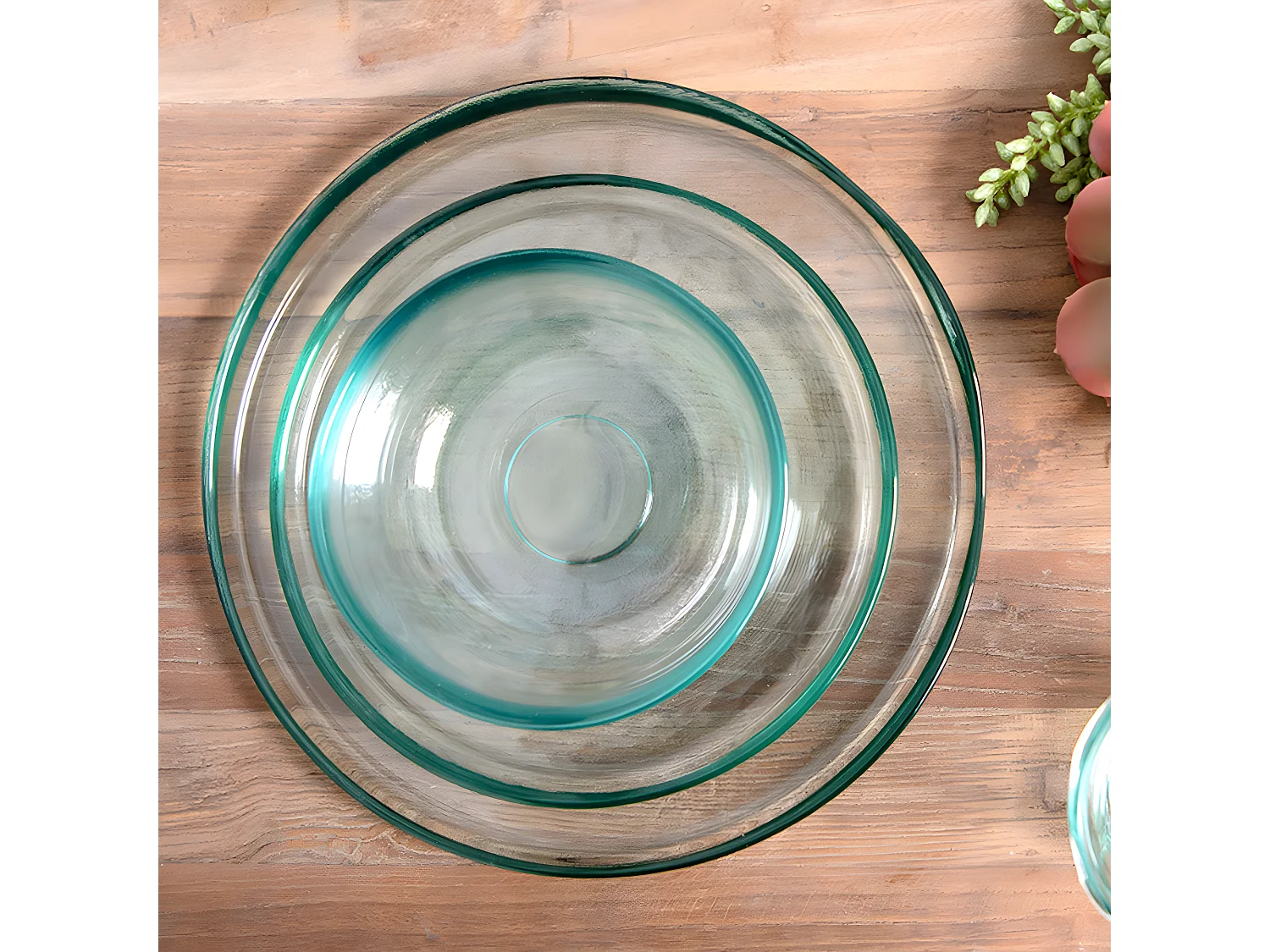 Assiette à dessert Acqua 20 cm (lot de 6)