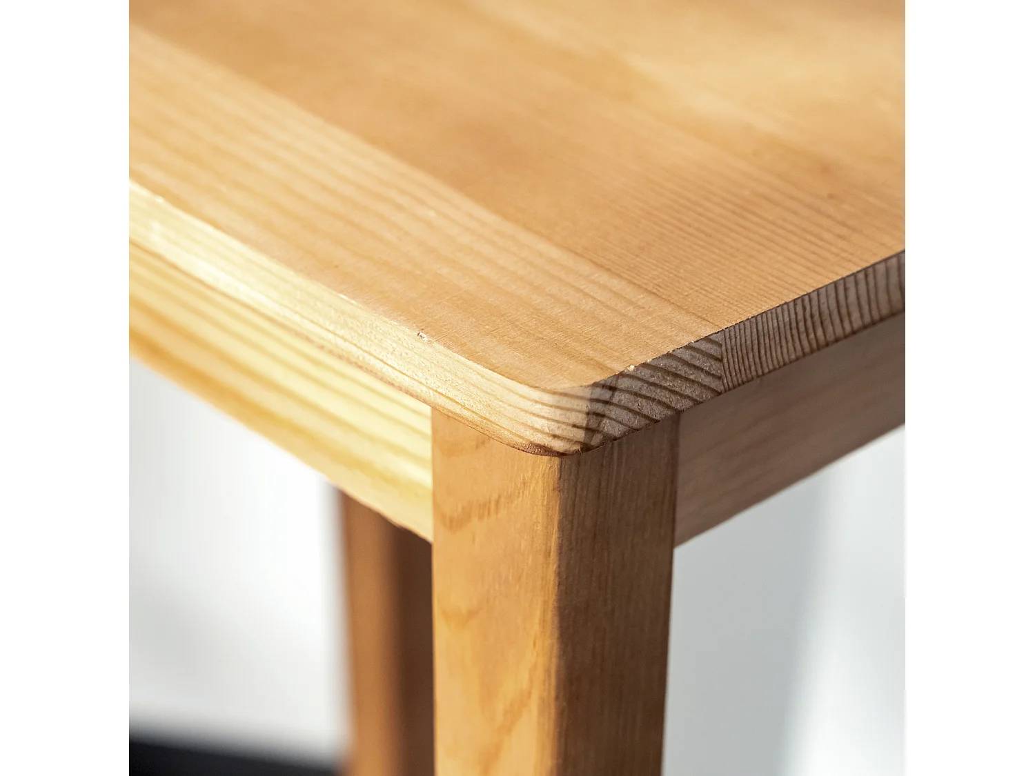 Lot de 2 tabourets de bar bois nature H73 RORIC TALL