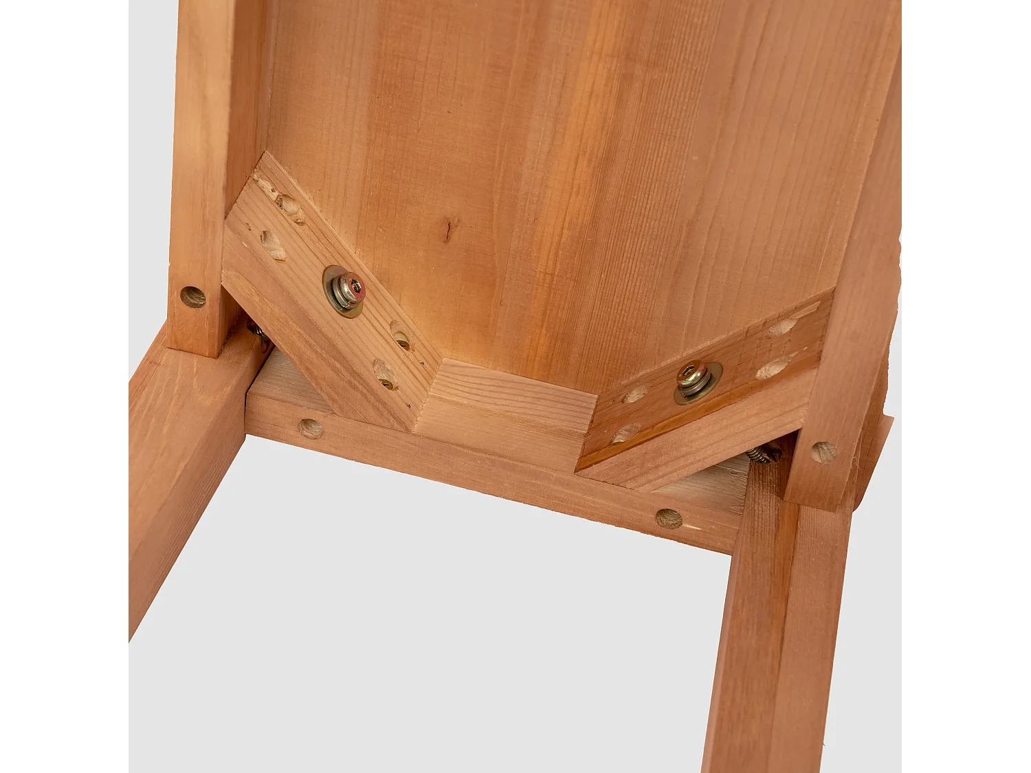 Lot de 2 tabourets de bar bois nature H73 RORIC TALL