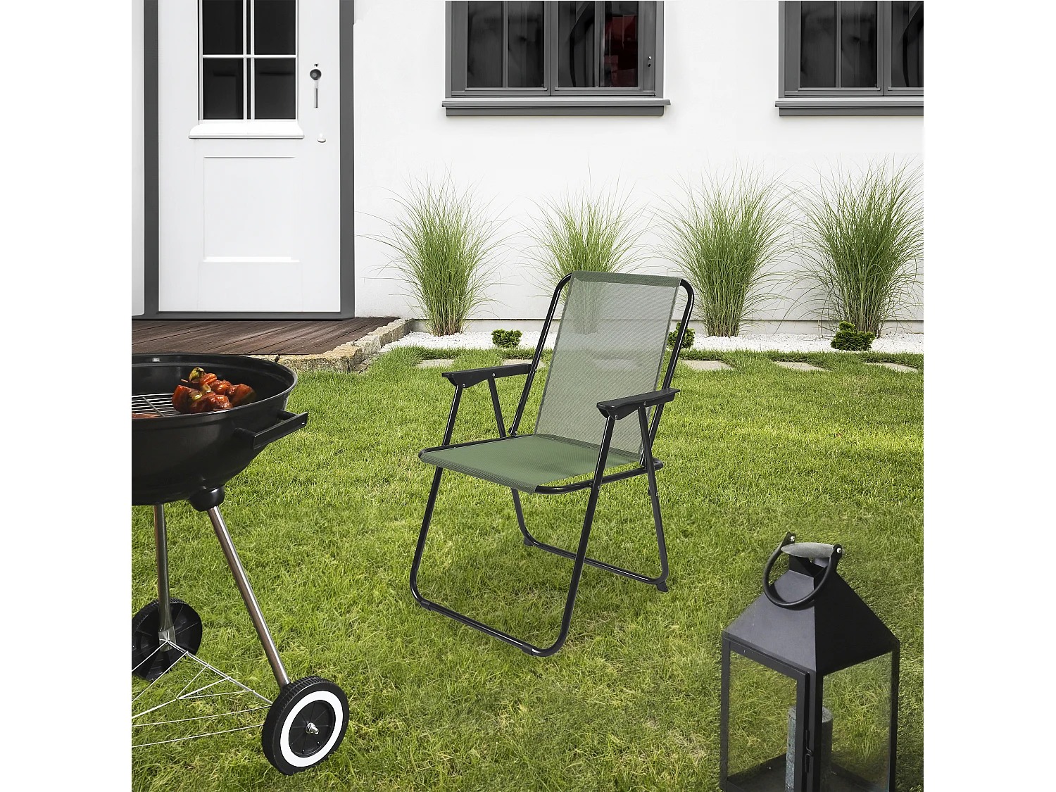 Chaise Pliante Kaki Pm Vert