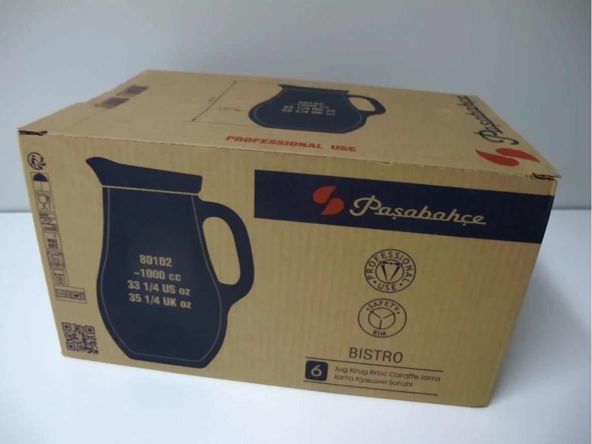 Pichet d'Eau "Bistrot" 1L Transparent