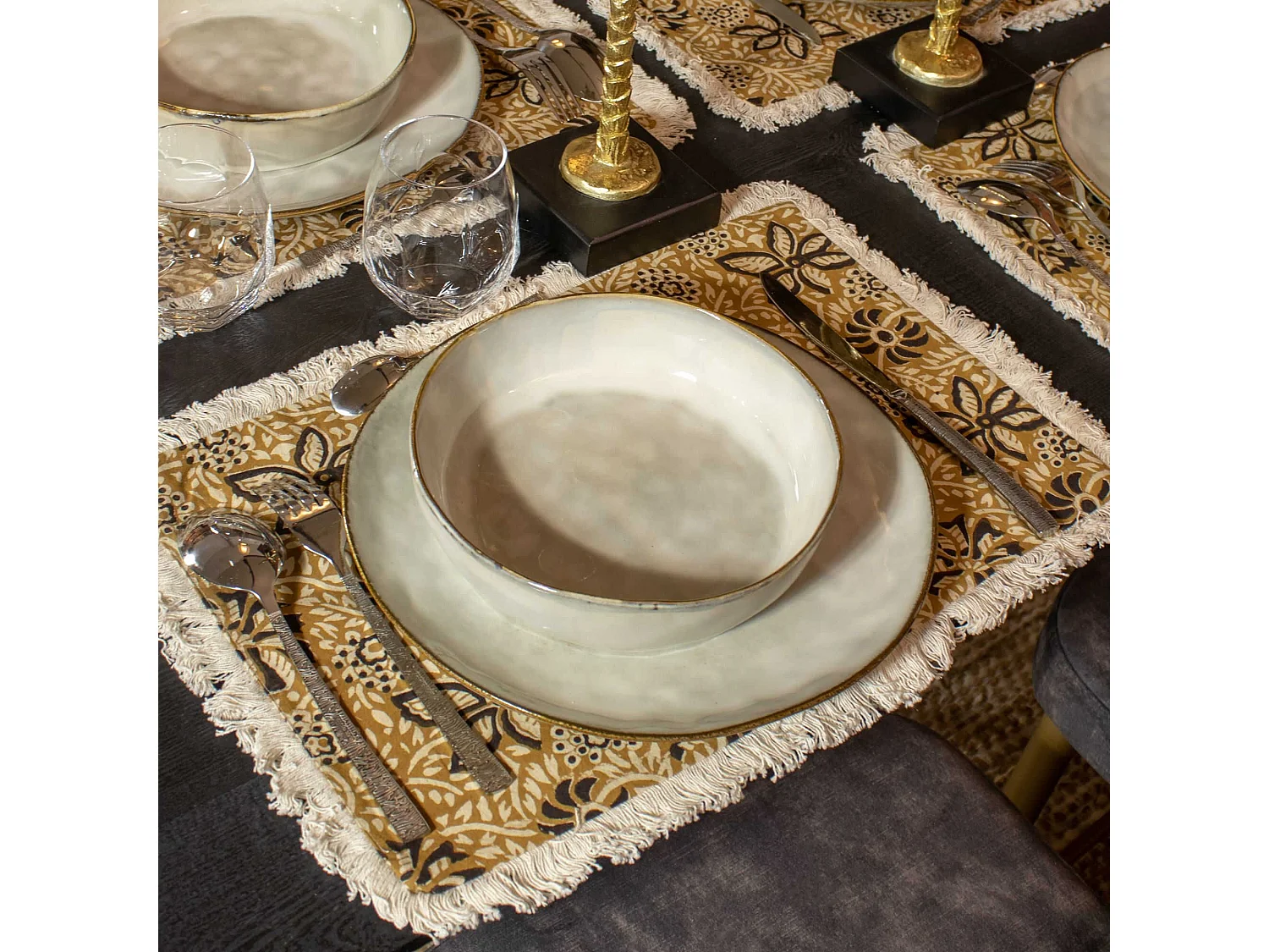 Set 3 poeles triply en acier inoxydable induction 20/24 et 28cm - made in france