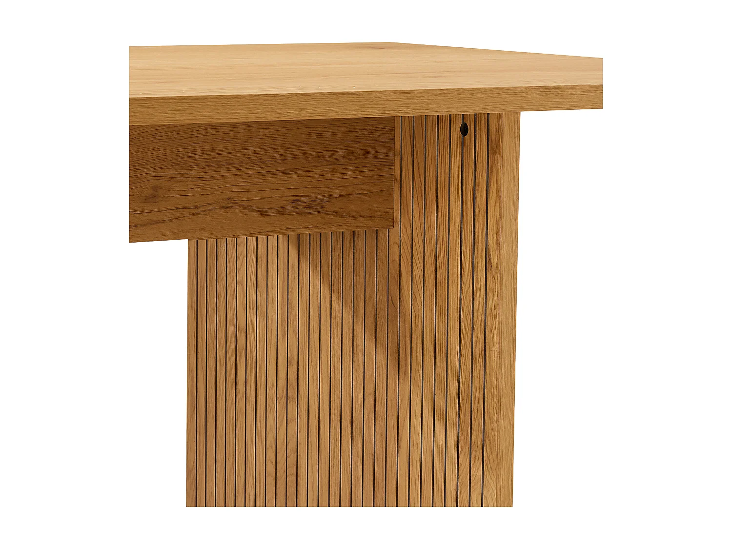 Ensemble table 180cm et 2 bancs style scandinave ALMA - HAPPY GARDEN