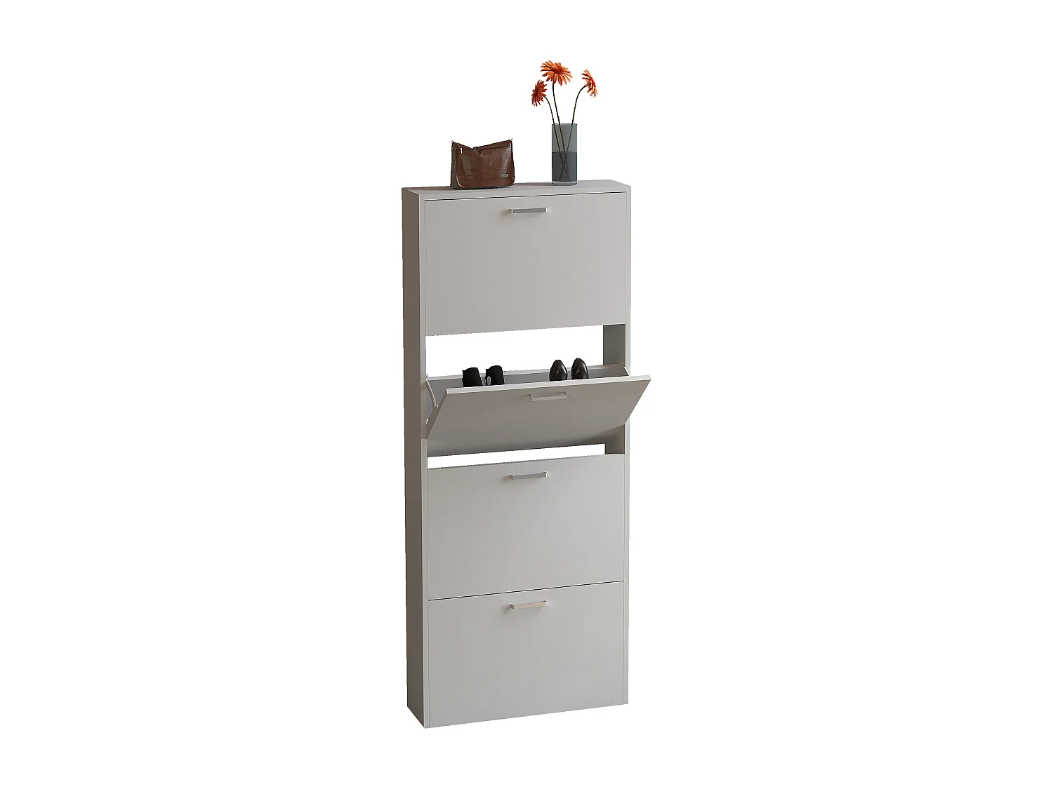 Holz Schuhregal Schuhschrank Schuhkipper Sulos L