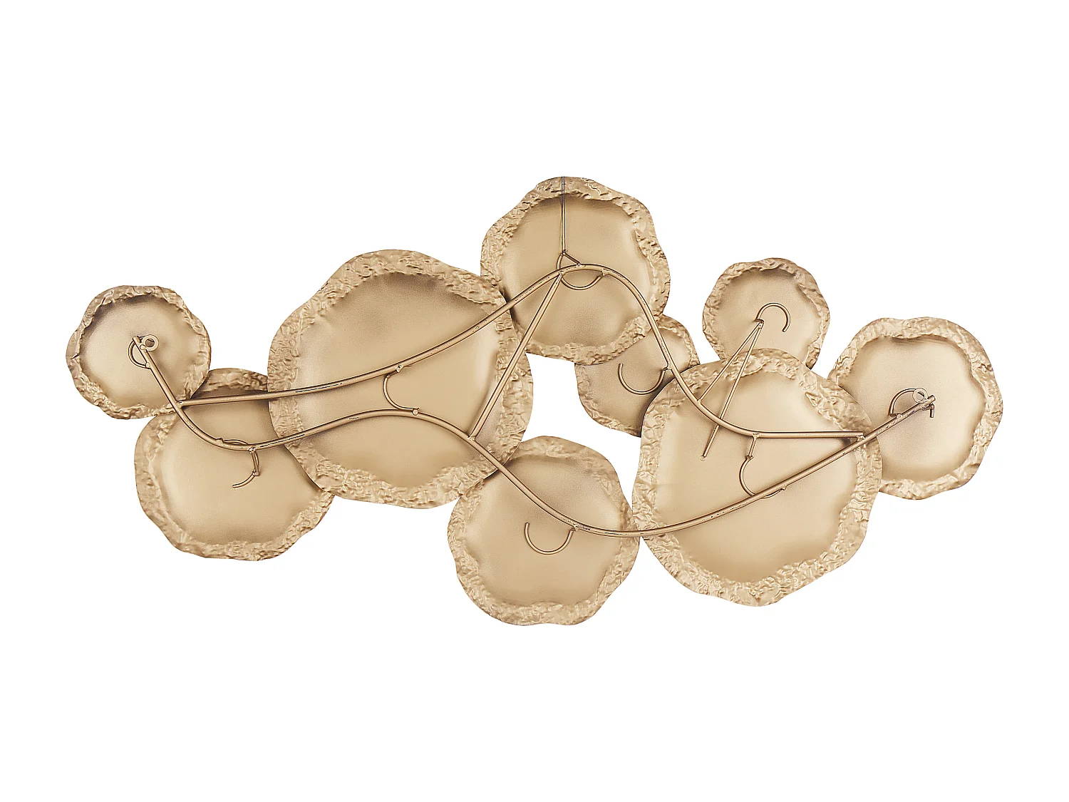 Dekoracja ścienna ARGON Metal 57 cm Kolorowy