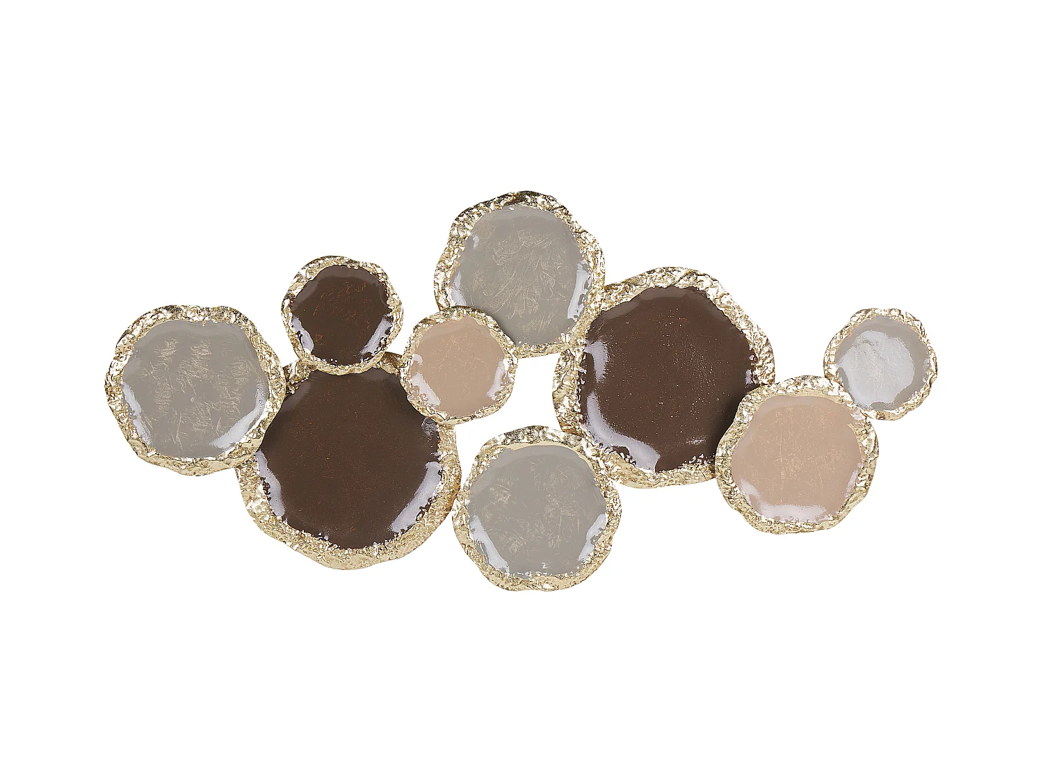 Décoration murale ARGON Métal 57 cm Multicolore
