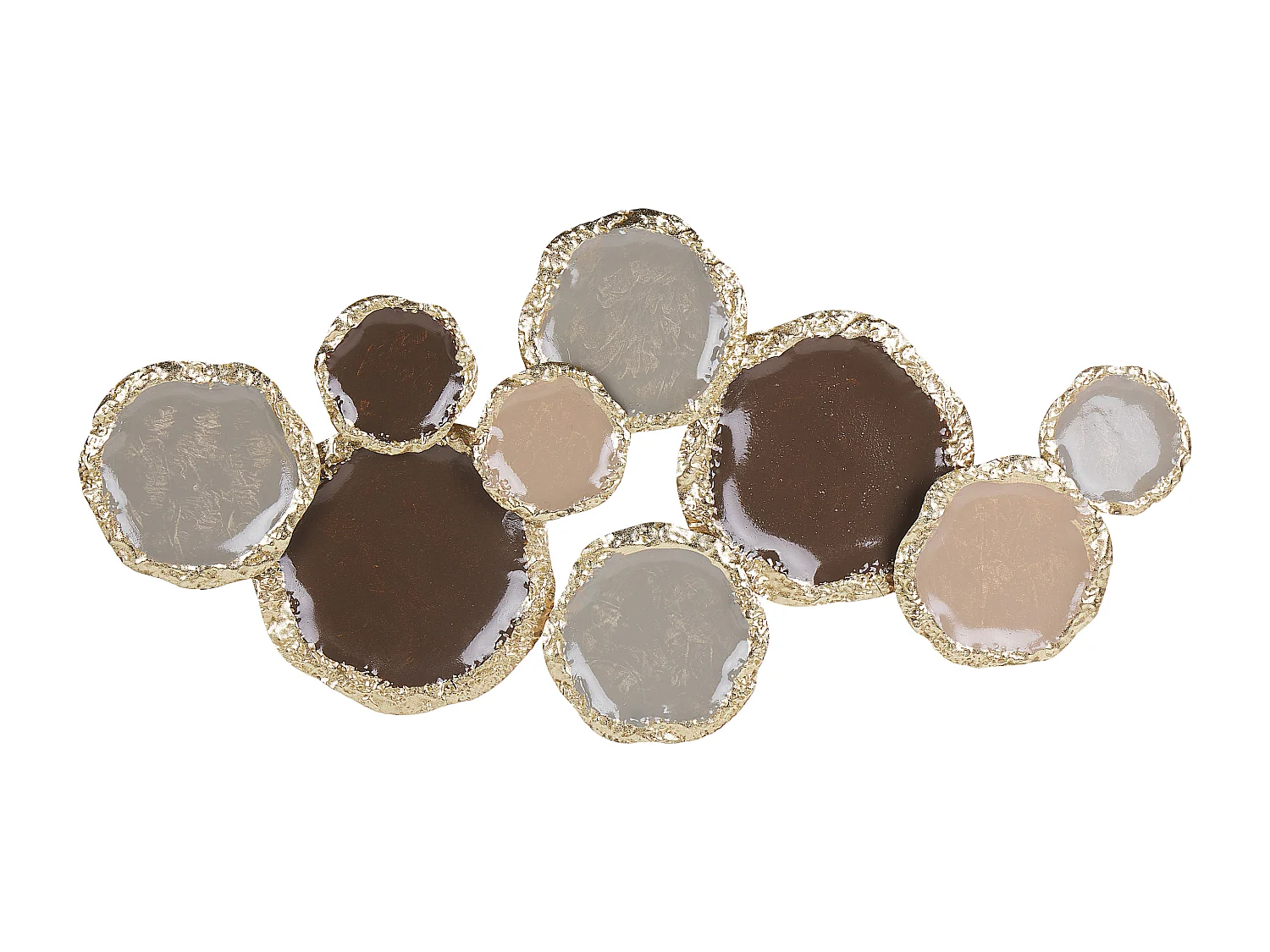 Decorazione da parete ARGON Metallo 57 cm Multicolore