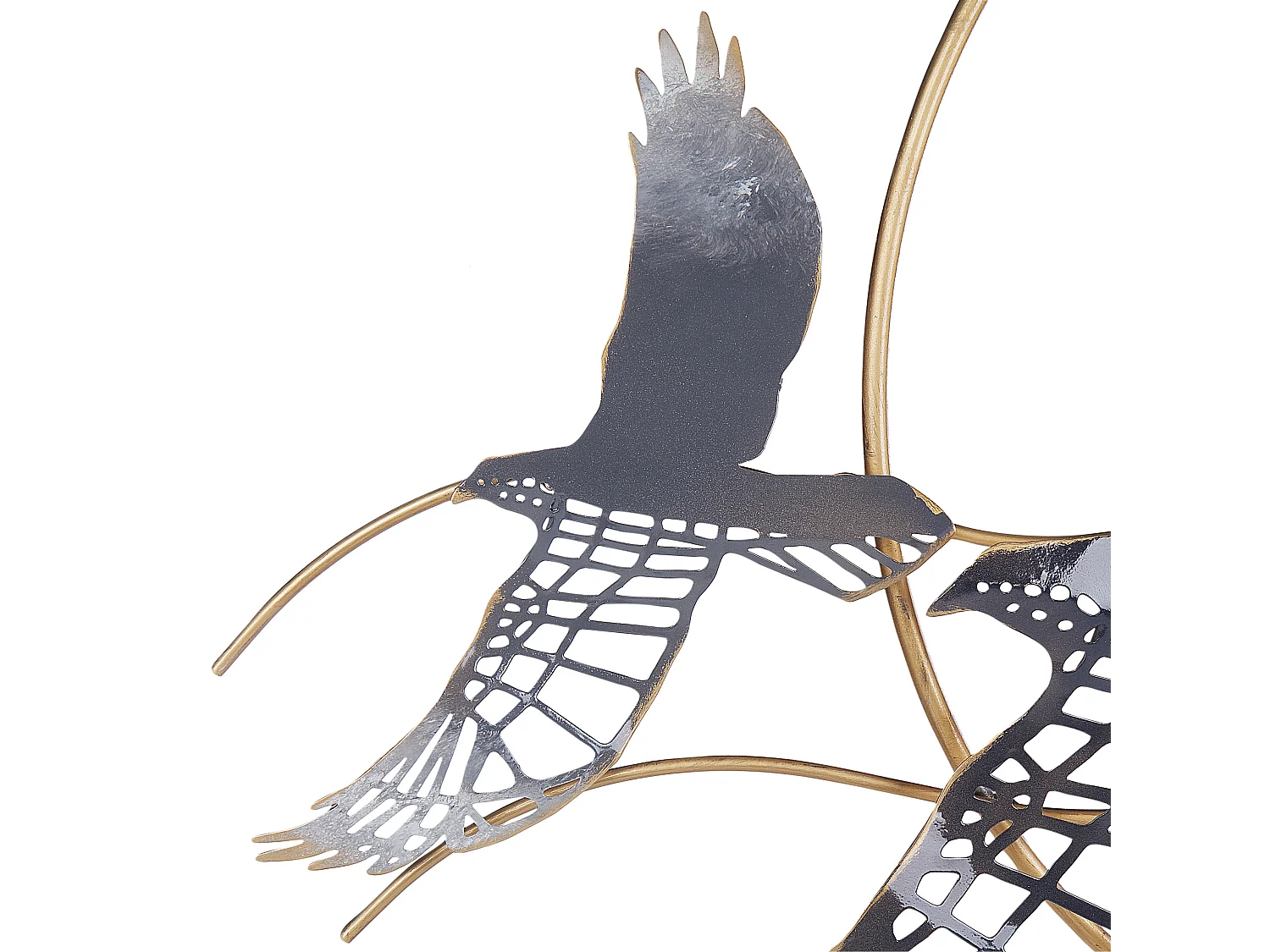 Wanddecoratie TELLURIUM Metaal 50 cm Goud