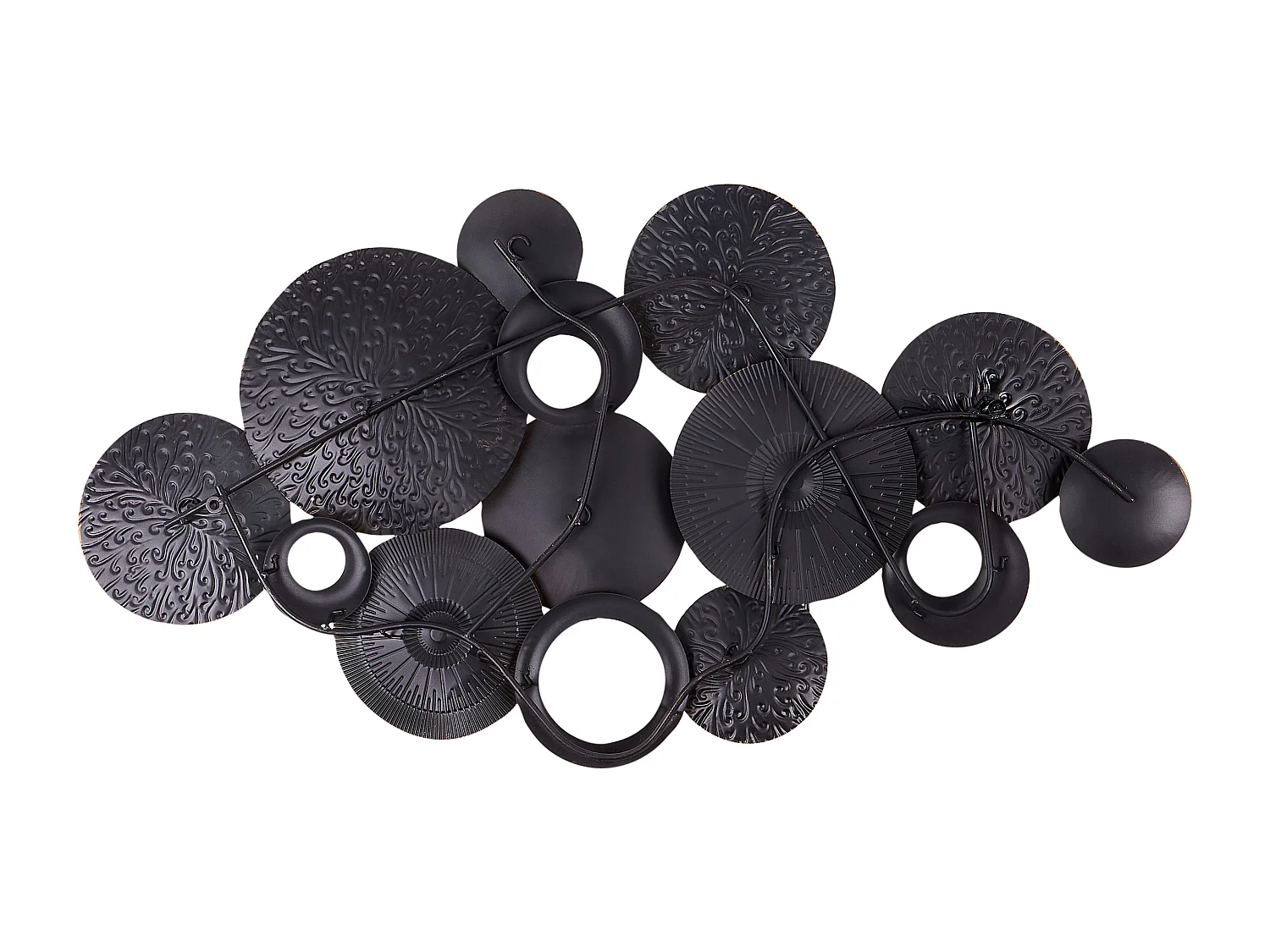 Wanddecoratie BROMINE Metaal 69 cm Goud