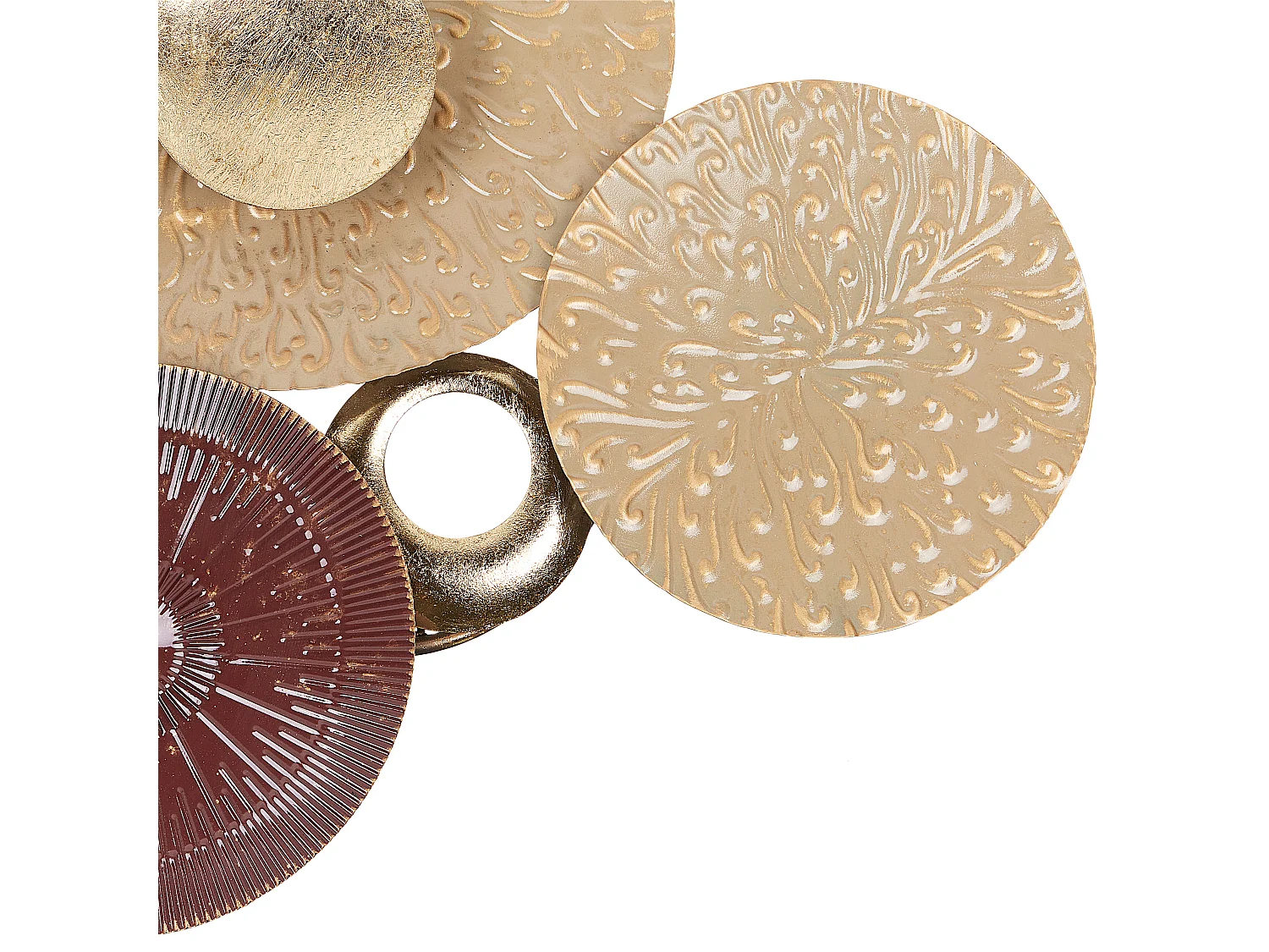 Décoration murale BROMINE Métal 69 cm Doré