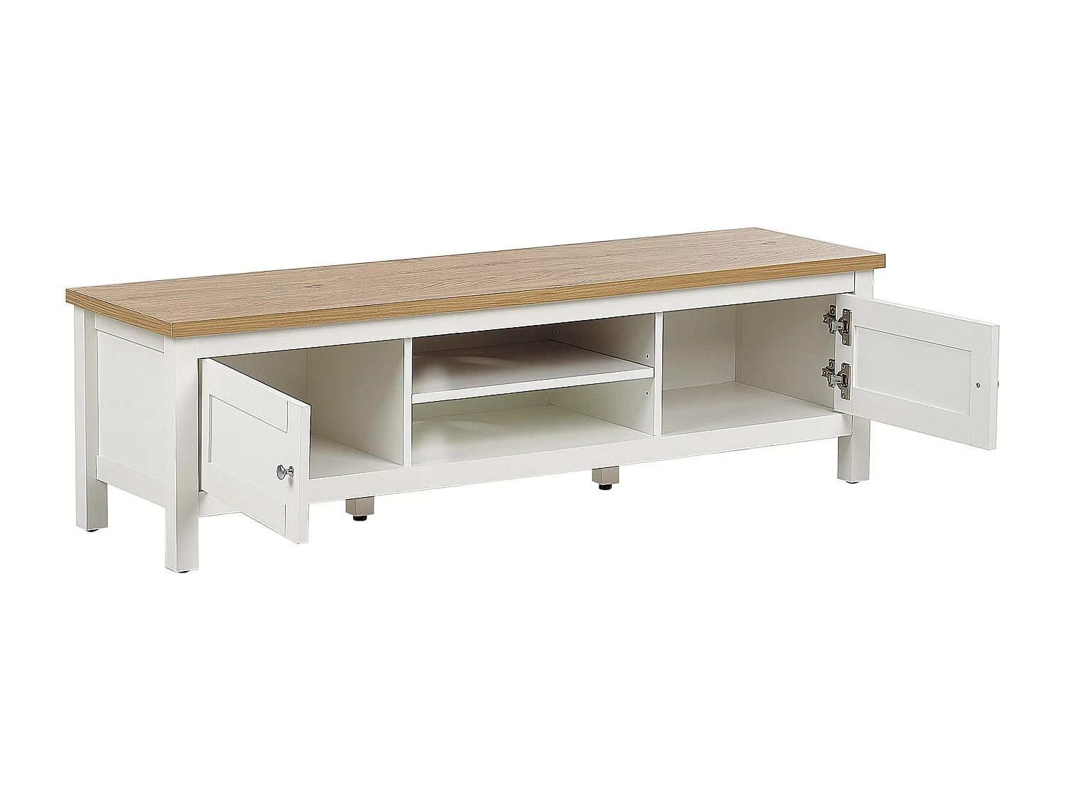 Mueble TV ATOCA Blanco crema