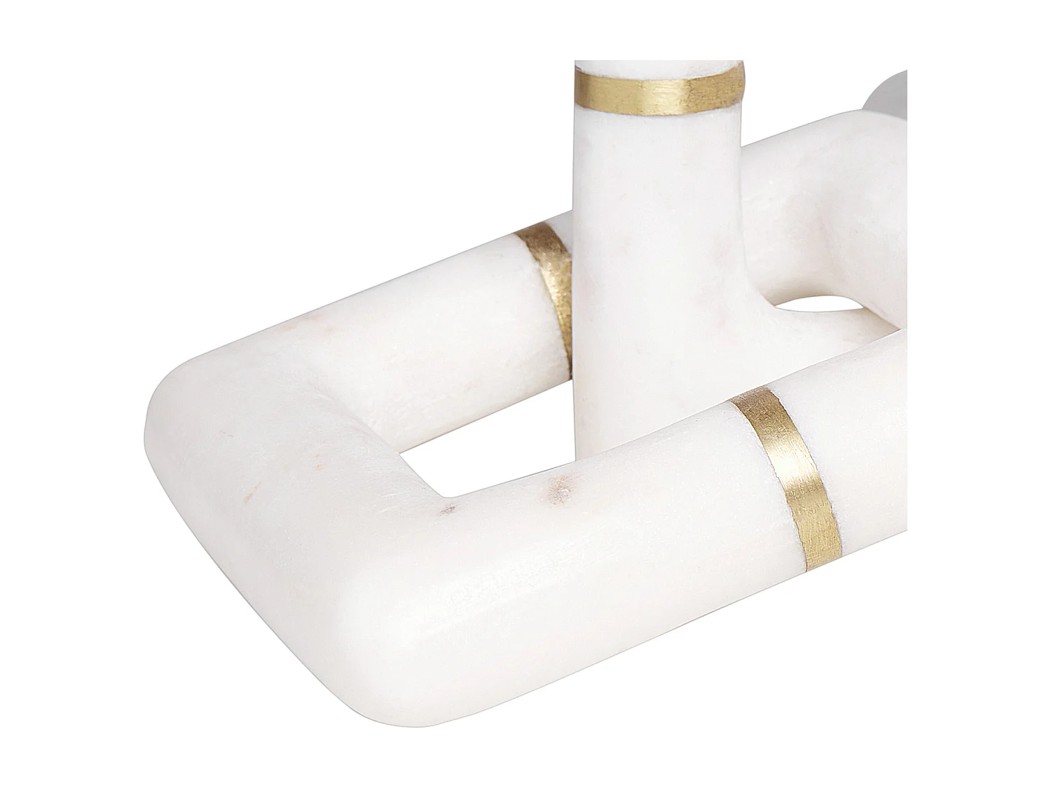 Decoratief accessoire IRAKLIO Steen Wit