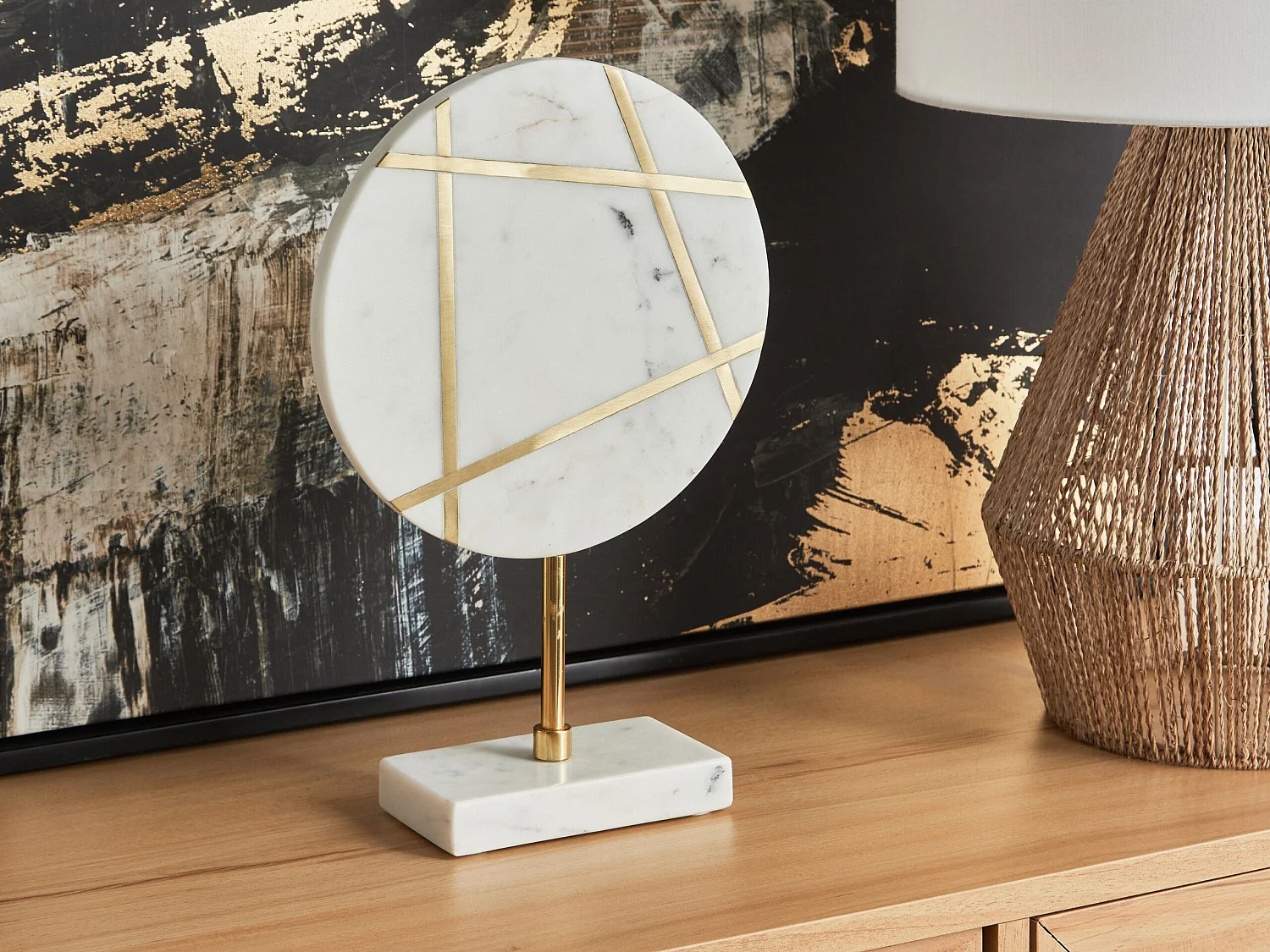 Accessoire Décoratif RETHIMNO Pierre Blanc