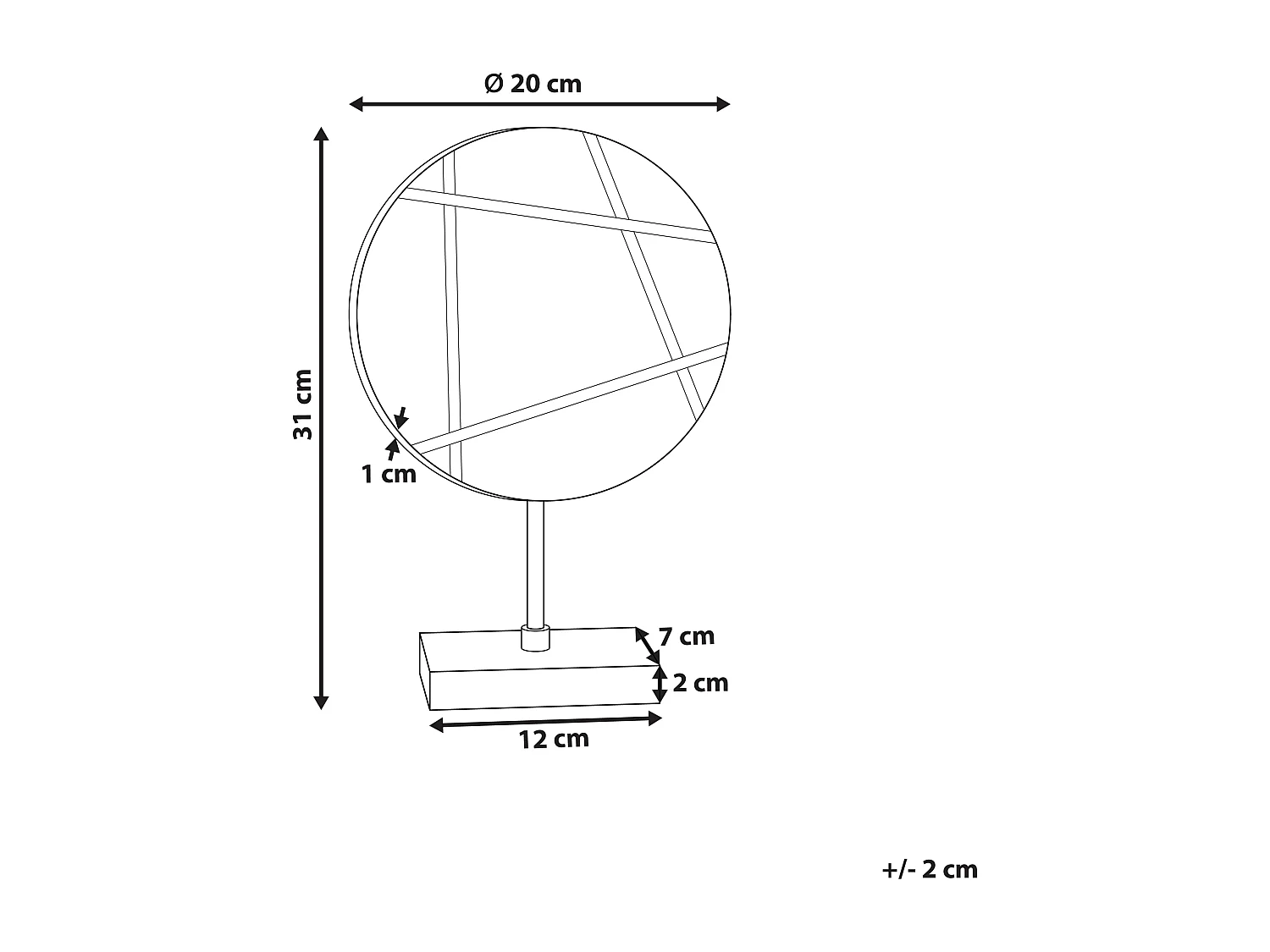 Accessoire Décoratif RETHIMNO Pierre Blanc