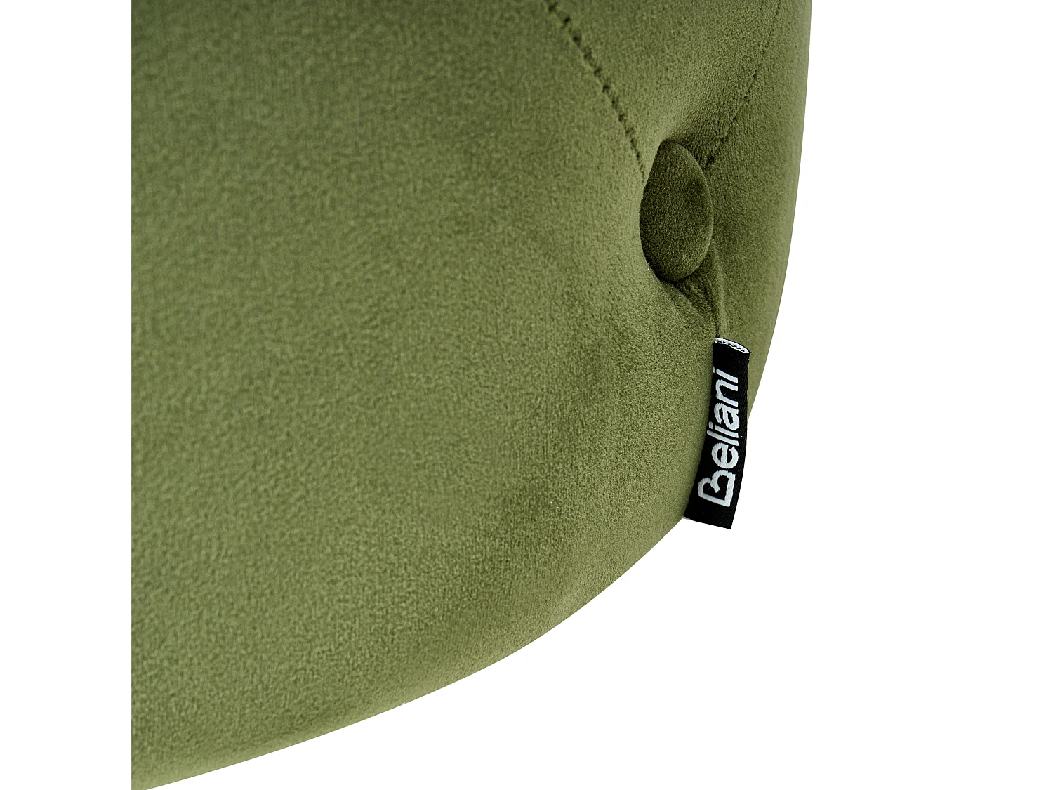Pouf COROLLA Velours Vert olive