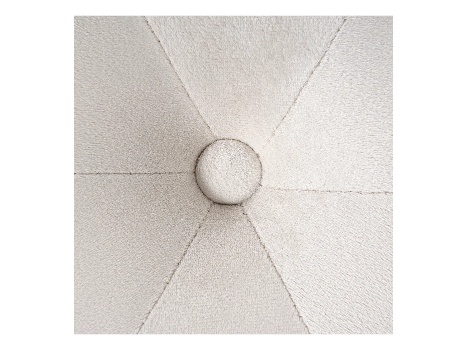 Puf COROLLA Welur Jasnobeżowy 40 cm 40 cm 40 cm