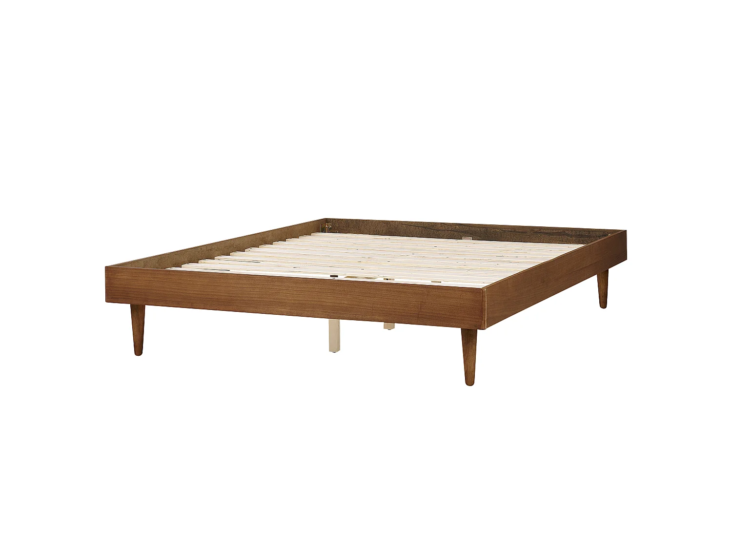 Bed TOUCY 160 x 200 cm (EU King Size) Brown Ash Wood