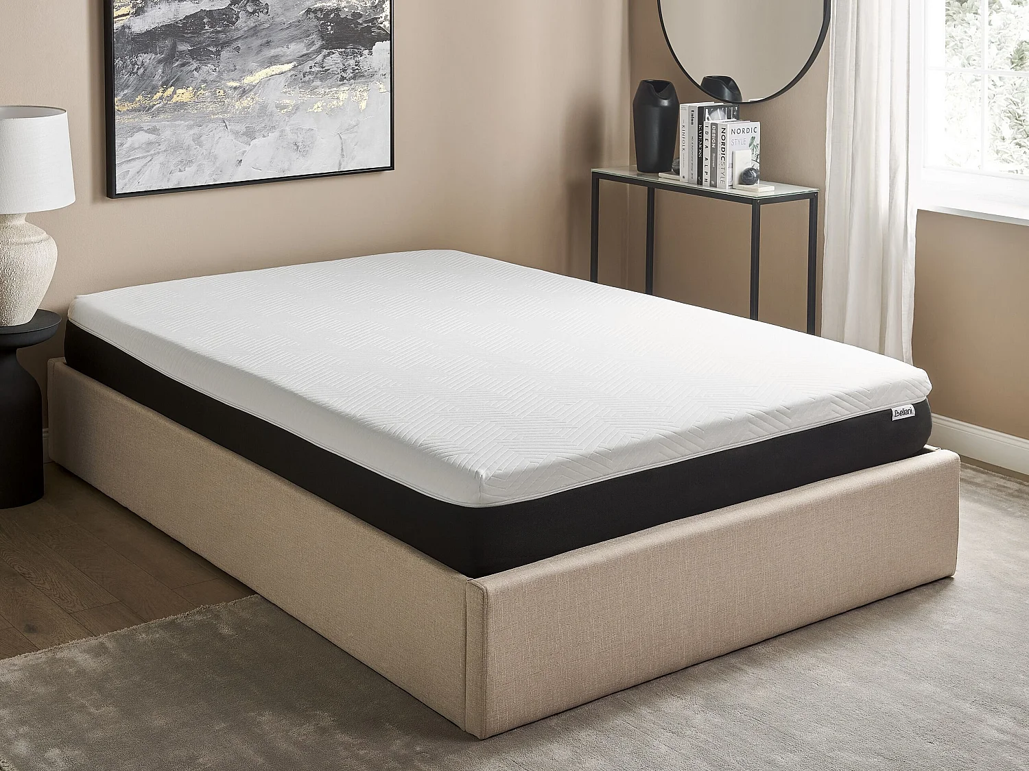Matelas en mousse à mémoire de forme en gel SPONGY Moyennement ferme 140 x 200 cm