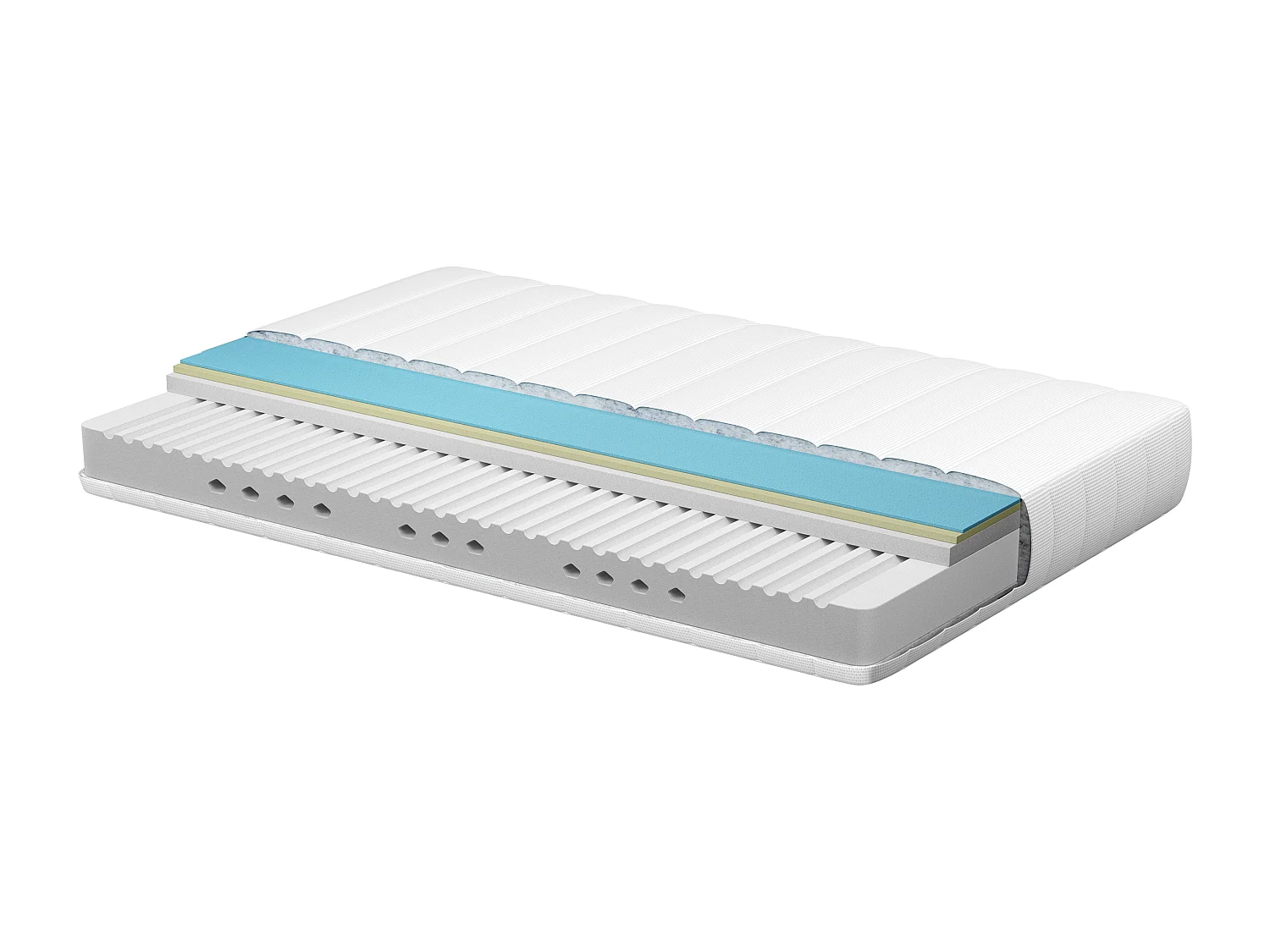 Matelas en mousse à mémoire de forme en gel SPONGY H2/3 Moyen 180 x 200 cm