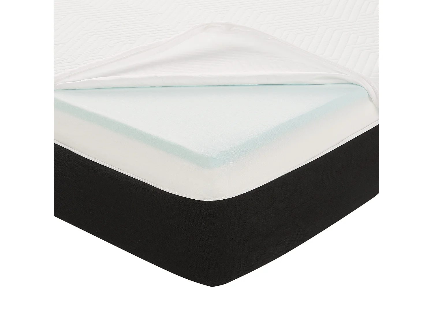Matelas en mousse à mémoire de forme en gel SPONGY Moyennement ferme 160 x 200 cm