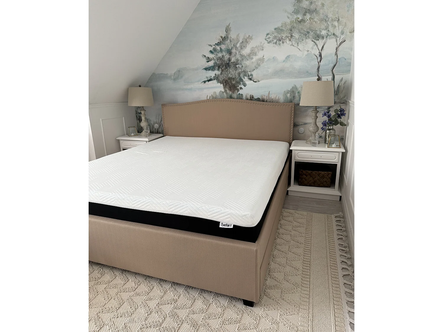 Gel Memory Foam Mattress SPONGY H3/4 Firm 180 x 200 cm (Super King Size)