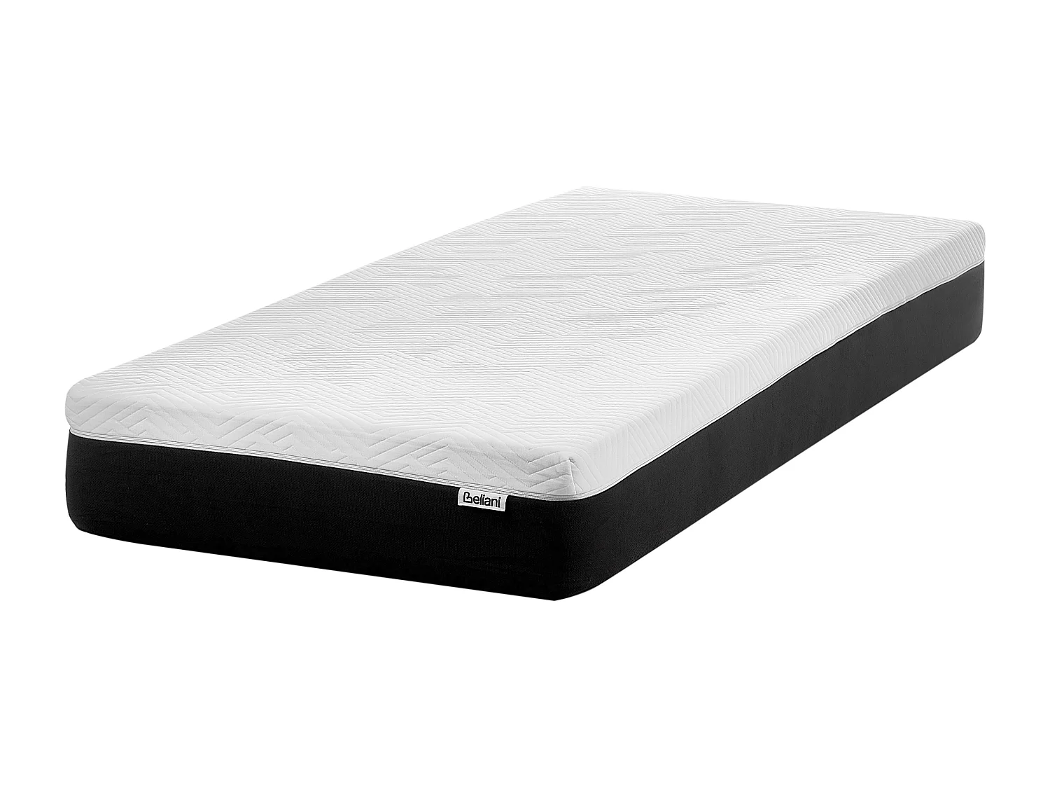 Materac piankowo-żelowy zdejmowany pokrowiec 90 x 200 cm twardy SPONGY