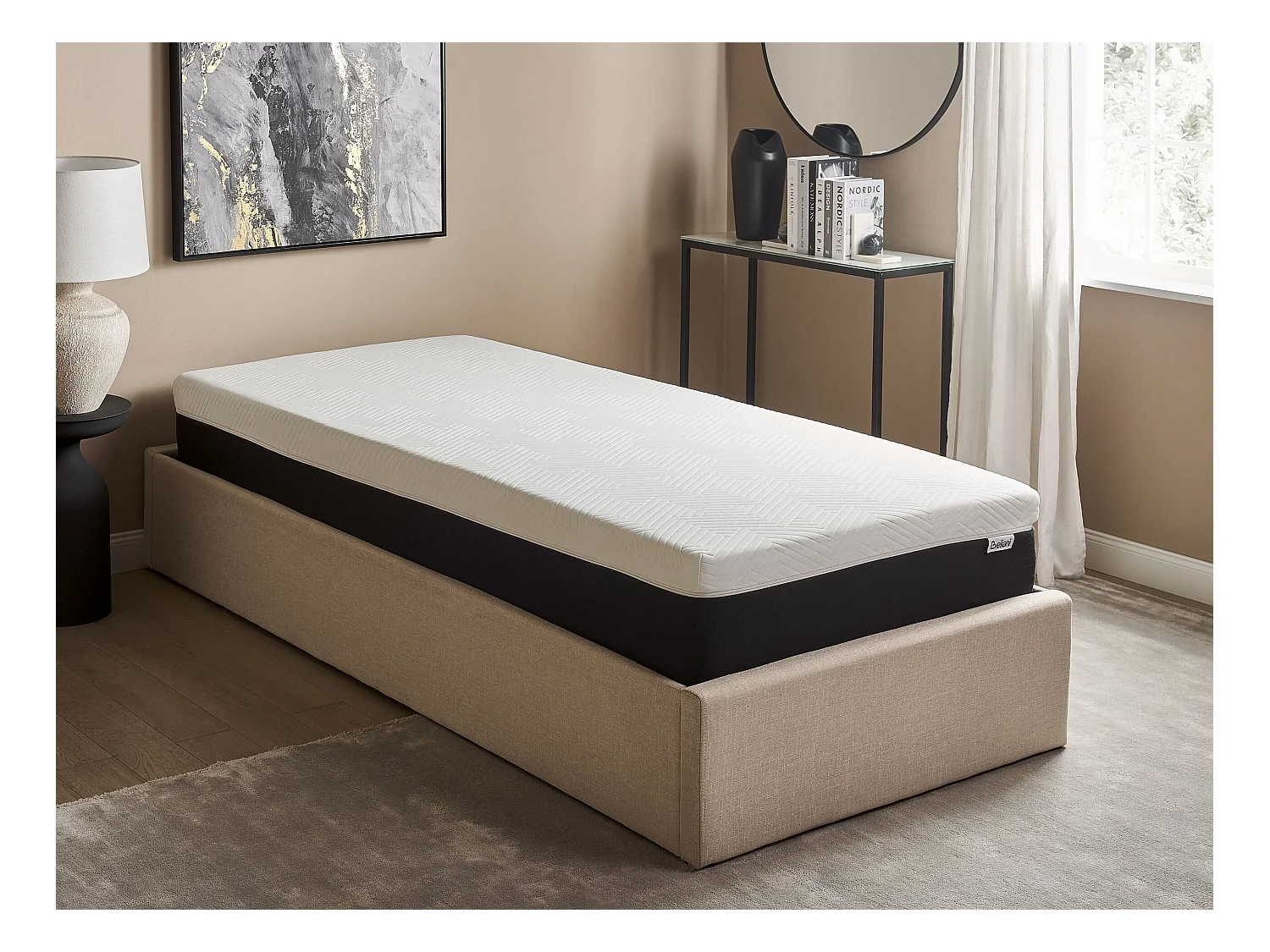 Matelas en mousse à mémoire de forme en gel SPONGY H2/3 Moyen 90 x 200 cm