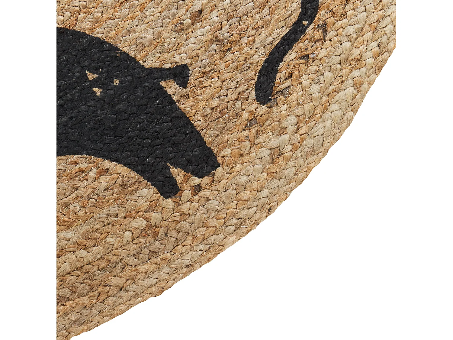 Tapis enfant EARTH Beige ø 120 cm Jute