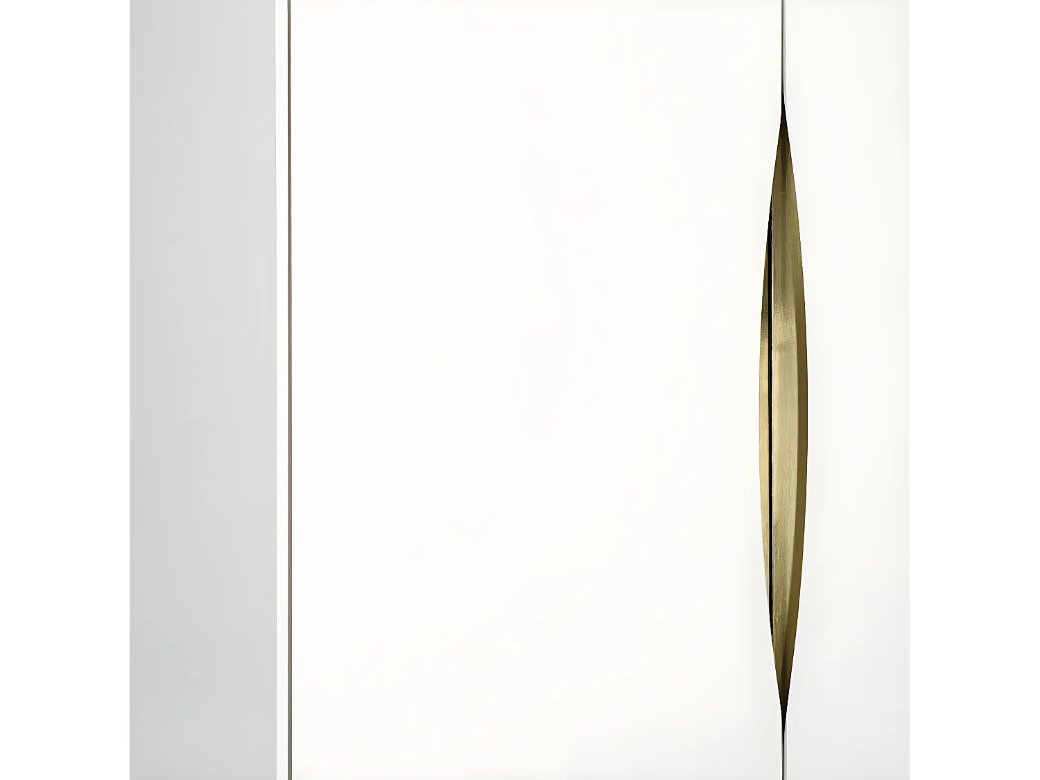 Armoire 2 Portes Design "Kobe" 195cm Blanc