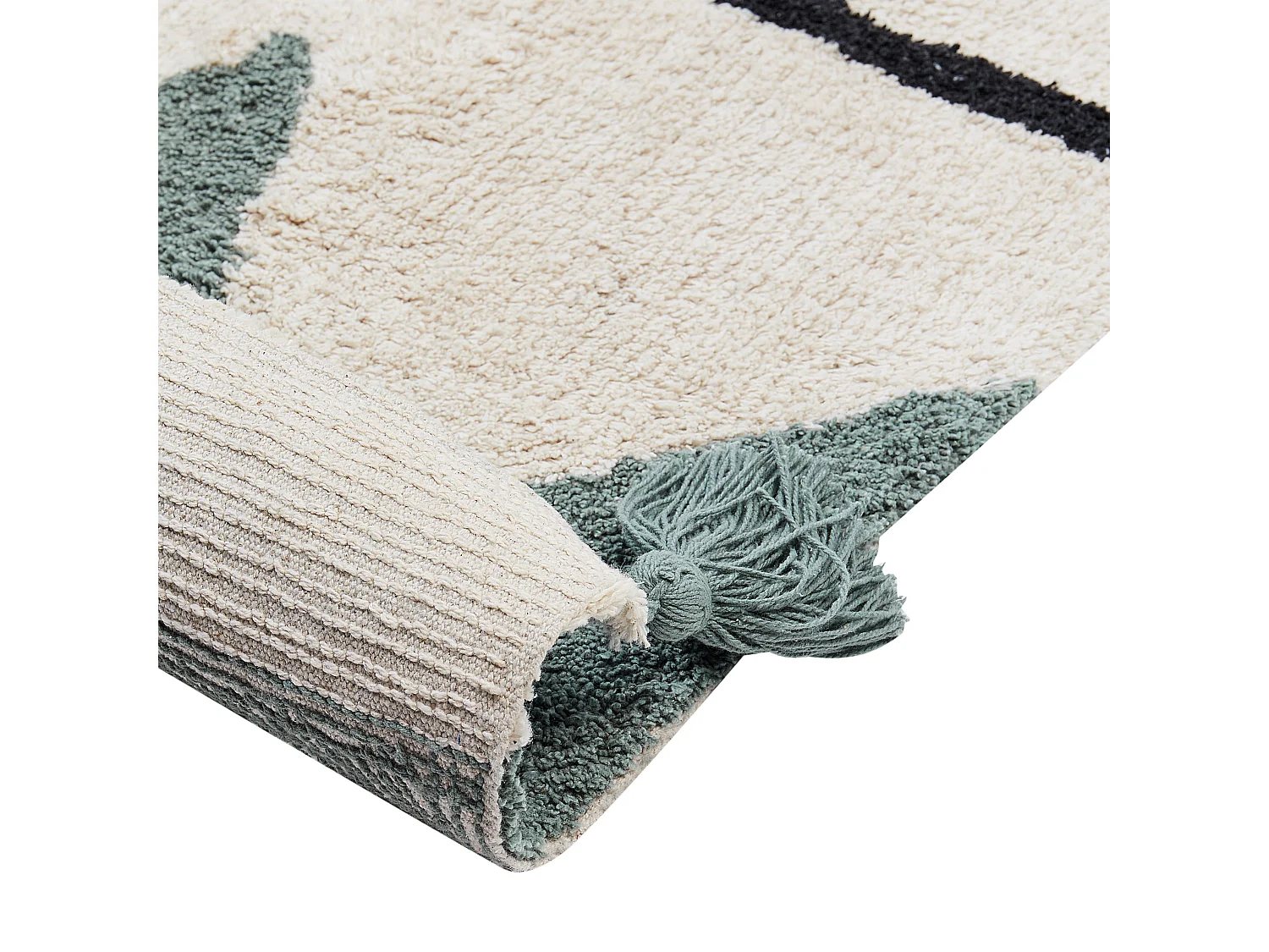 Tapete para crianças em algodão multicolor 140 x 200 cm ALAKOL