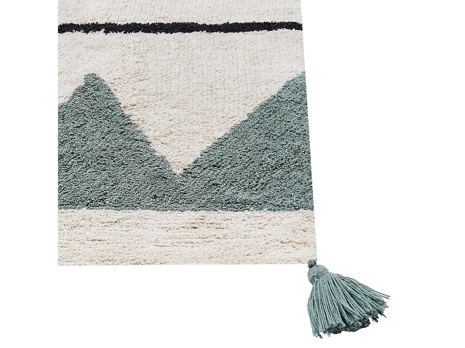 Tapete para crianças em algodão multicolor 140 x 200 cm ALAKOL